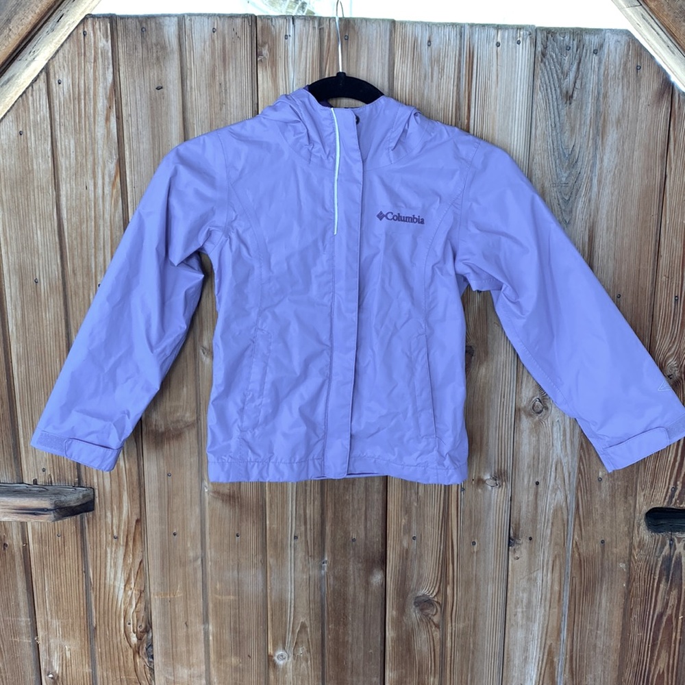 Girls Columbia raincoat size 6/x6
